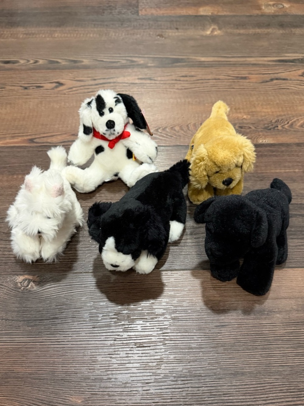 Build-A-Bear Set of 5 Miniature Dogs